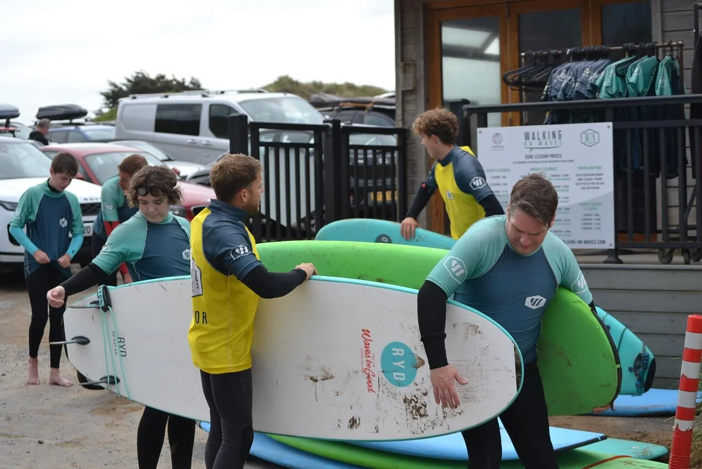 🏄&zwj;♂️ Learn to Surf &mdash; Start to Finish! 🌊

With just a short stroll onto the beach you&rsquo;ll be surfing in no time
From beach coaching to riding your first wave, we guide you every step of the way

On the Sand: We start with personalized