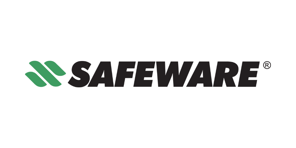 Safeway logo with a green emblem and black text