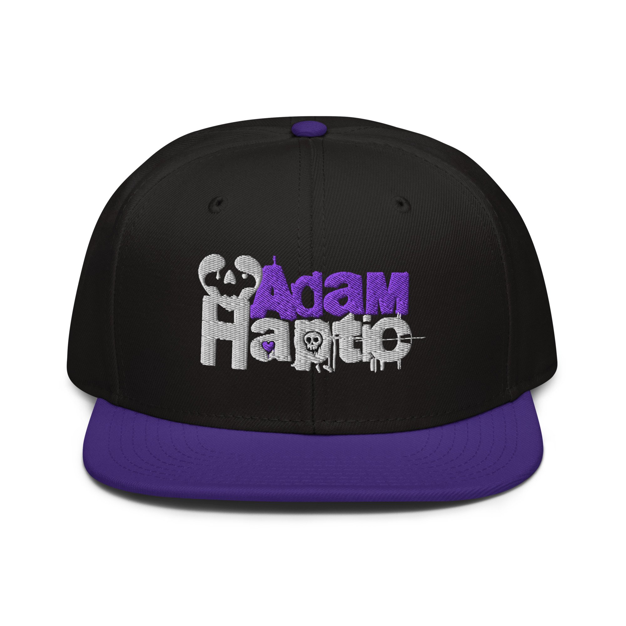 AdamHaptic Snapback w/ Heartskull back