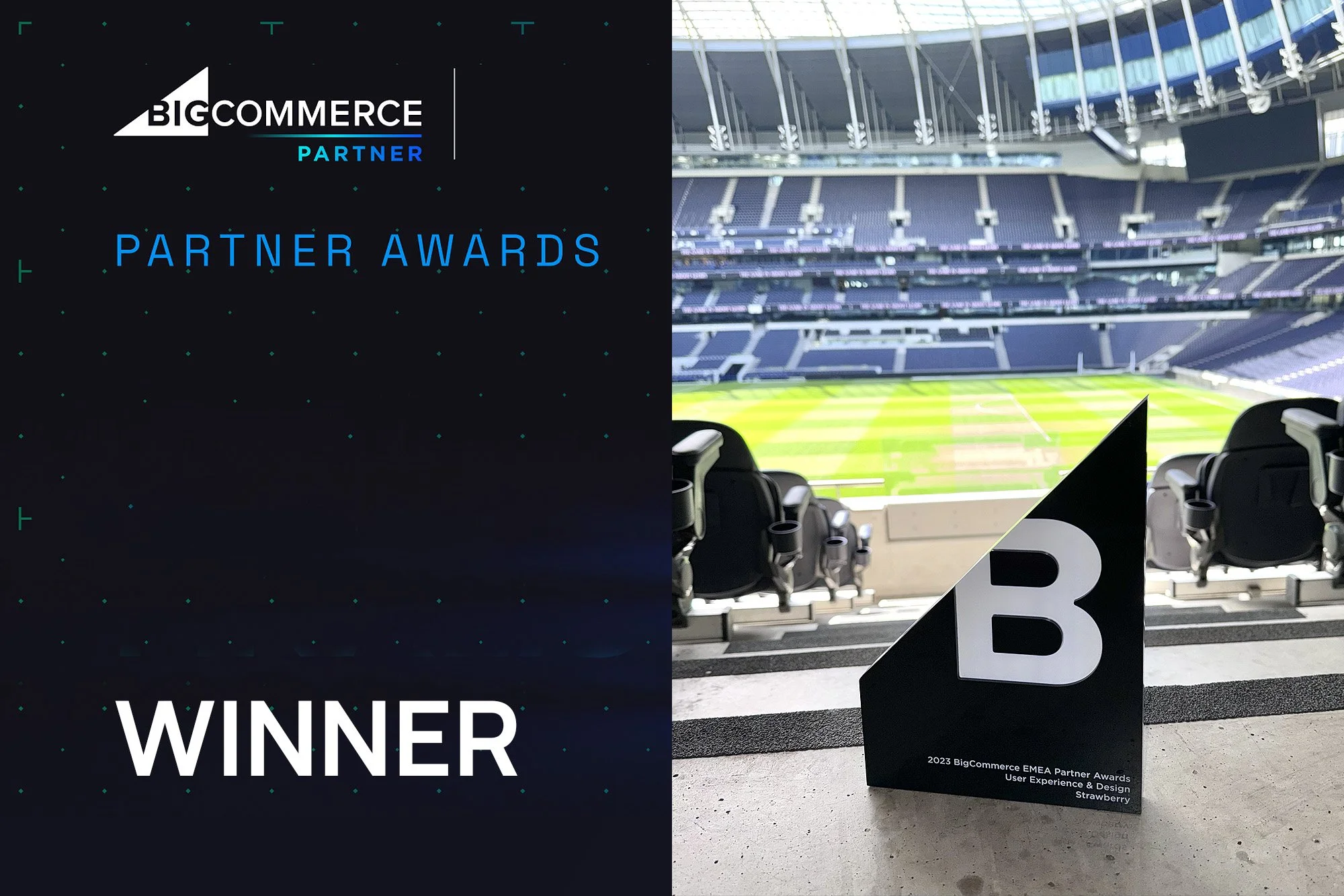 Strawberry &amp; Spurs win at the BigCommerce Partner Awards