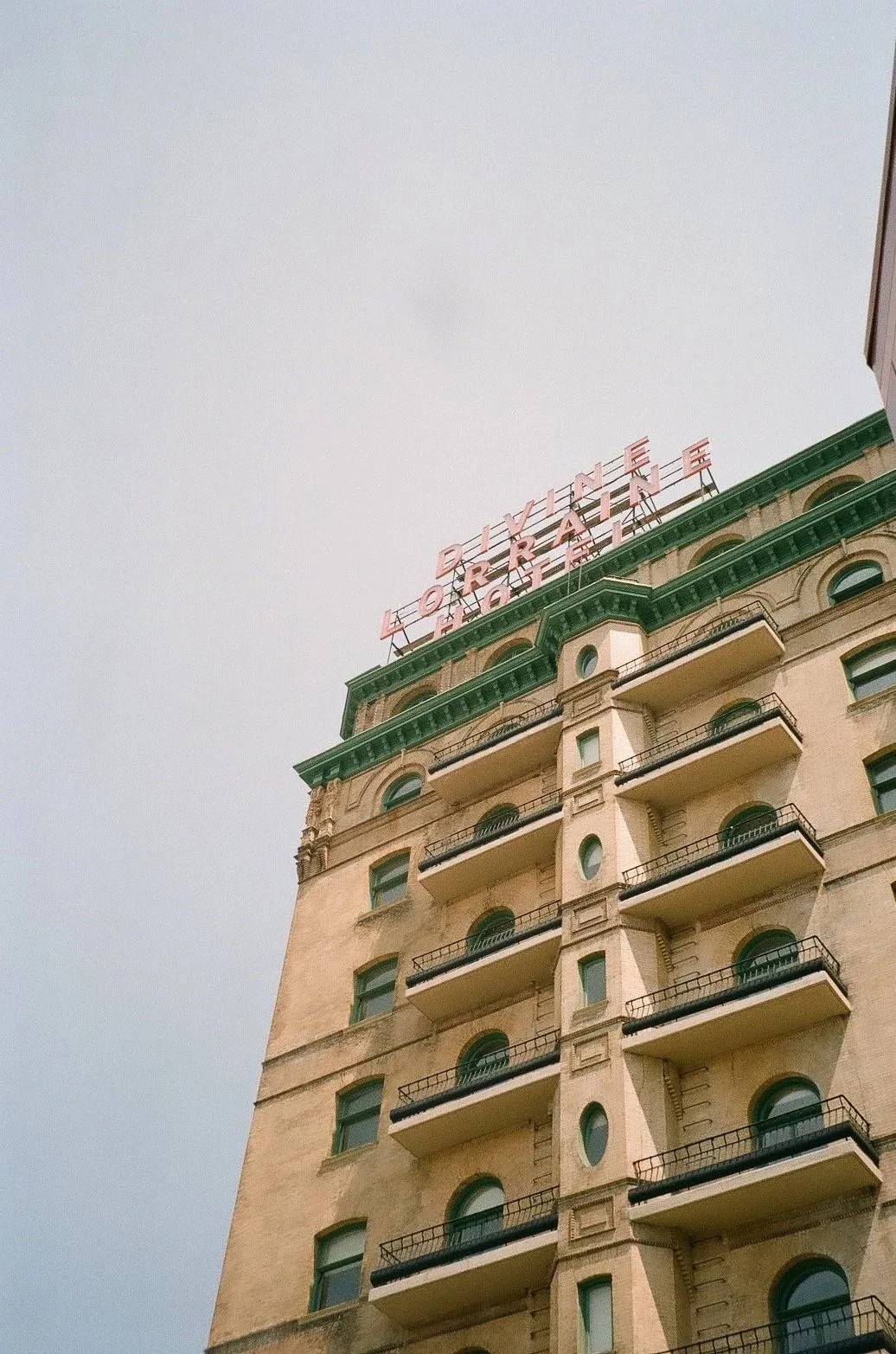 Photographed on film 