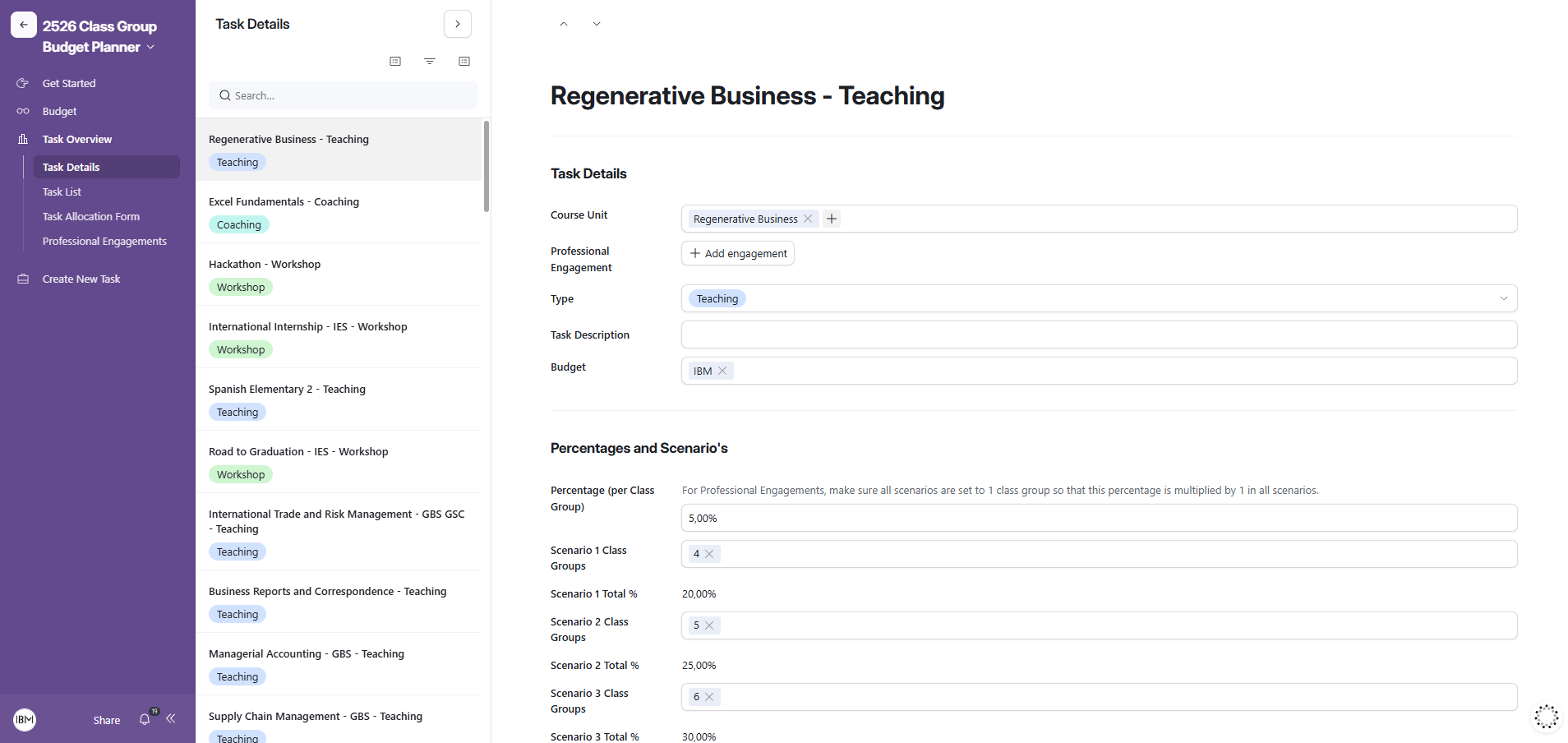 Airtable: task allocation management
