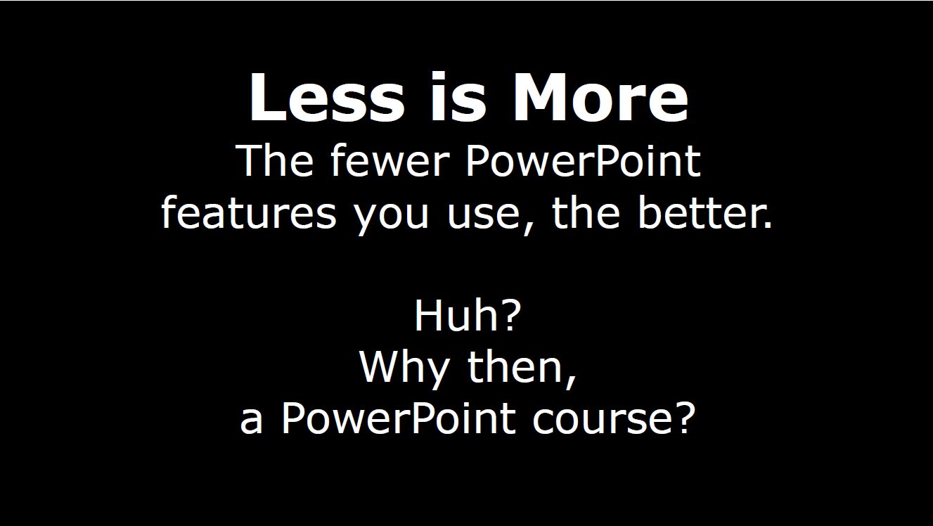 PowerPoint Course