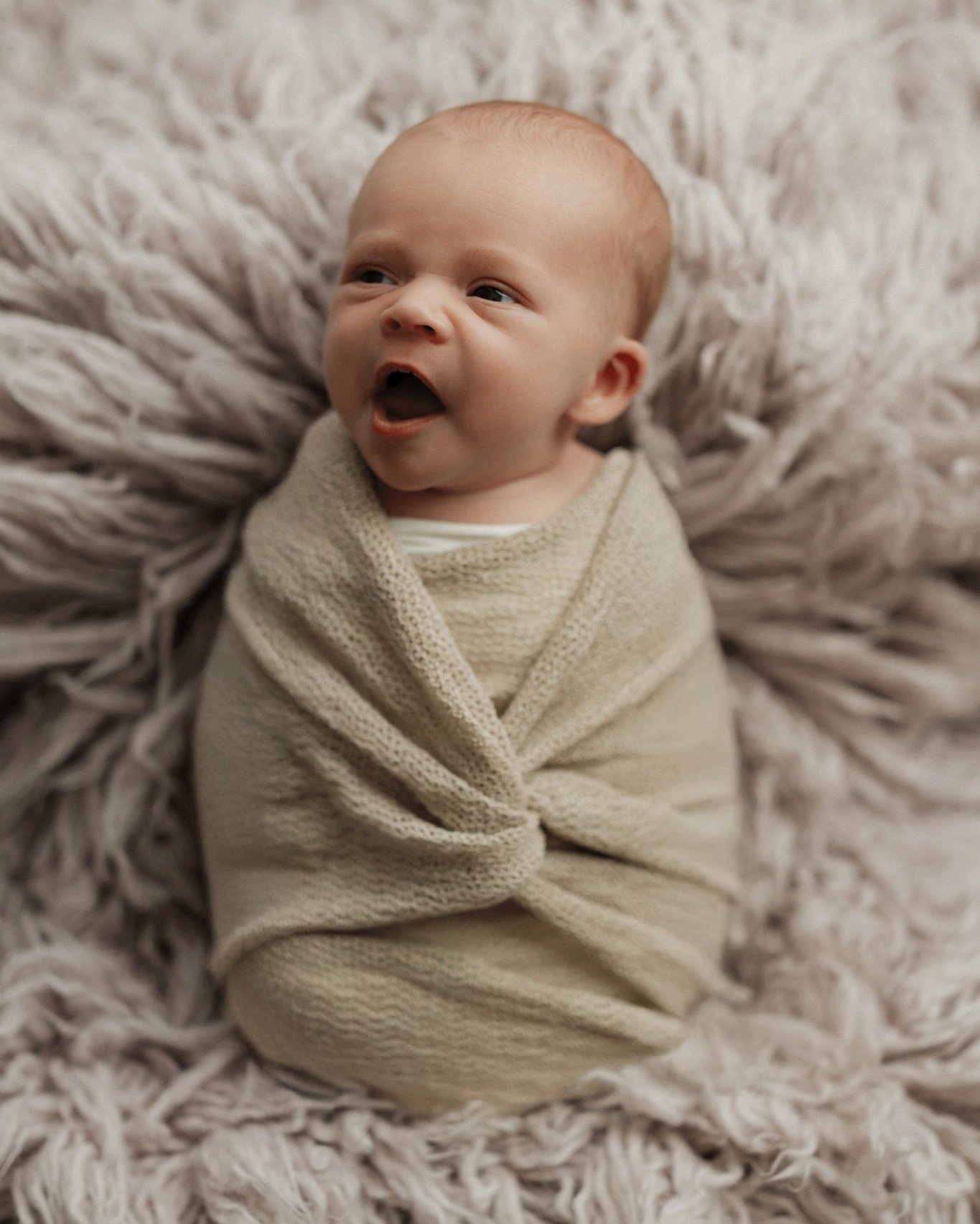 Snuggled, cozy, and just a little bit wiggly!