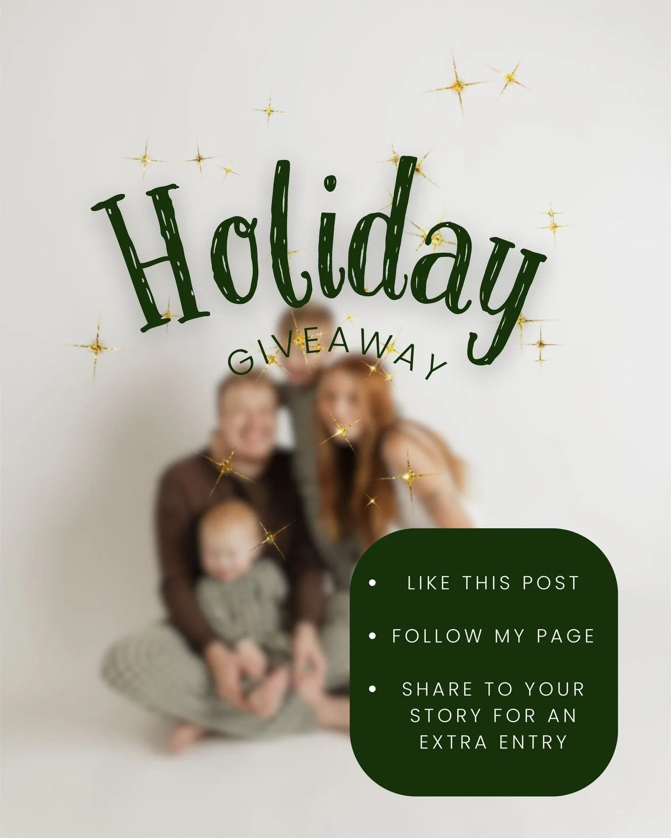 Merry Christmas from my family to yours 🤍🎄
Thank you from the bottom of my heart to everyone who supported my small business this year!

To say thank you, I&rsquo;m giving away a FULL 2-hour session of your choice ✨

How to enter:
🤍 Like this post