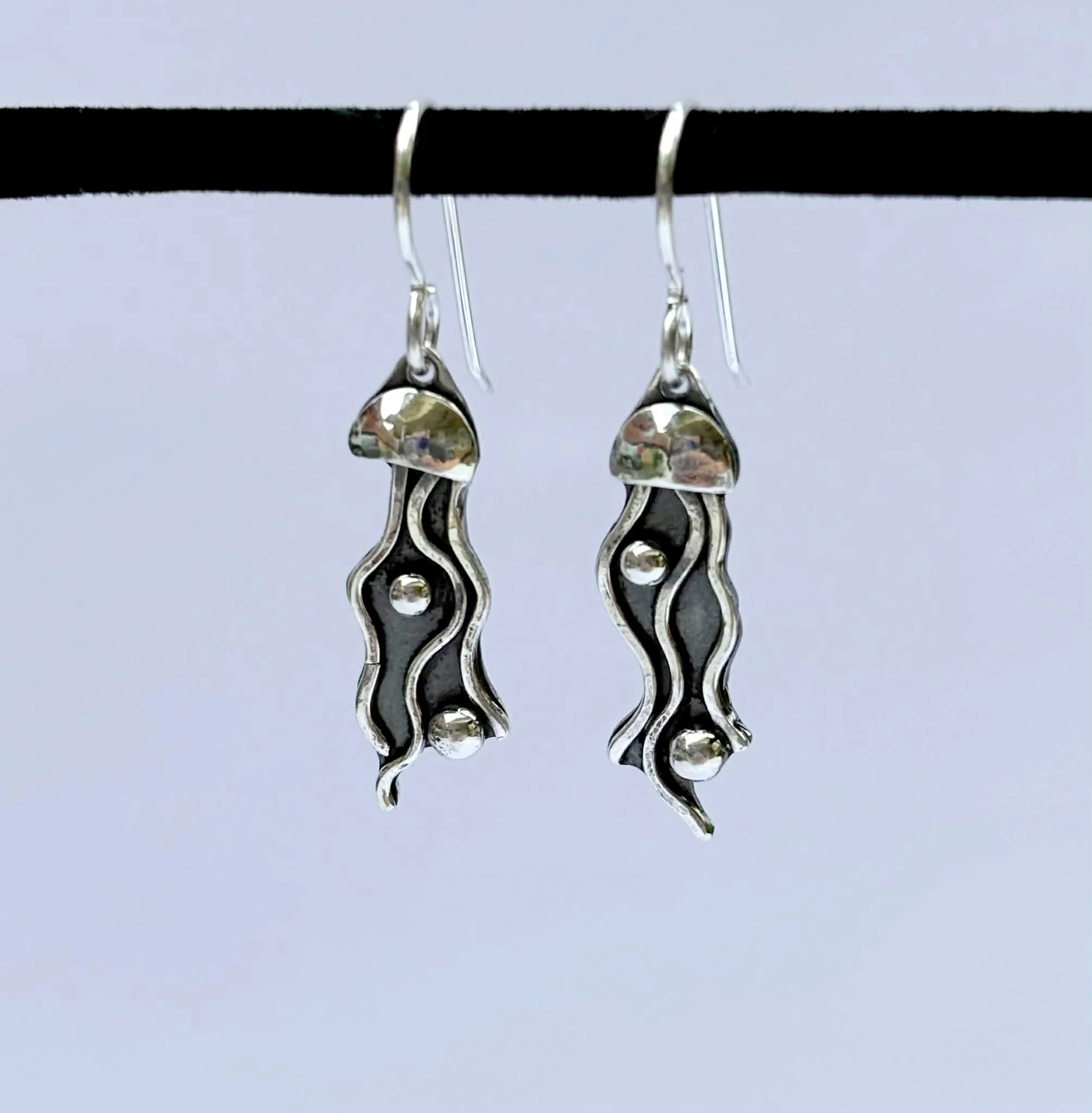 SC Sterling Silver Jelly Earrings