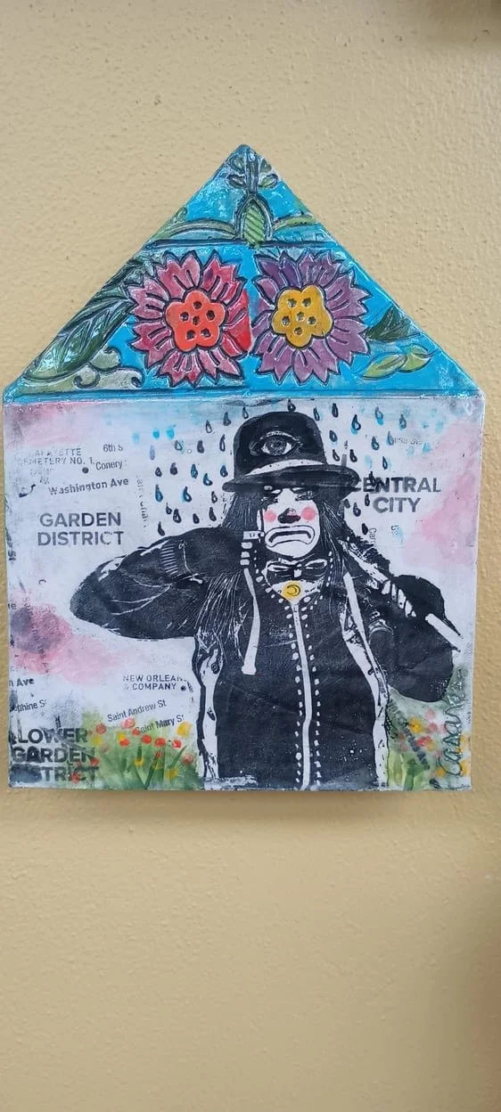 Big House Sad Clown by Pat Lee