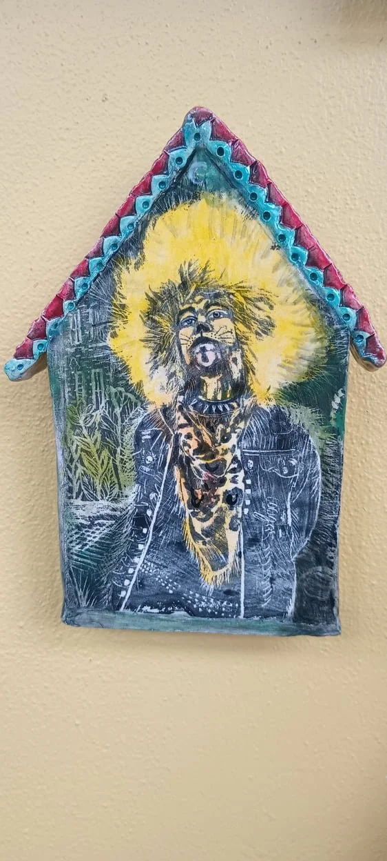 Lion Small House by Pat Lee