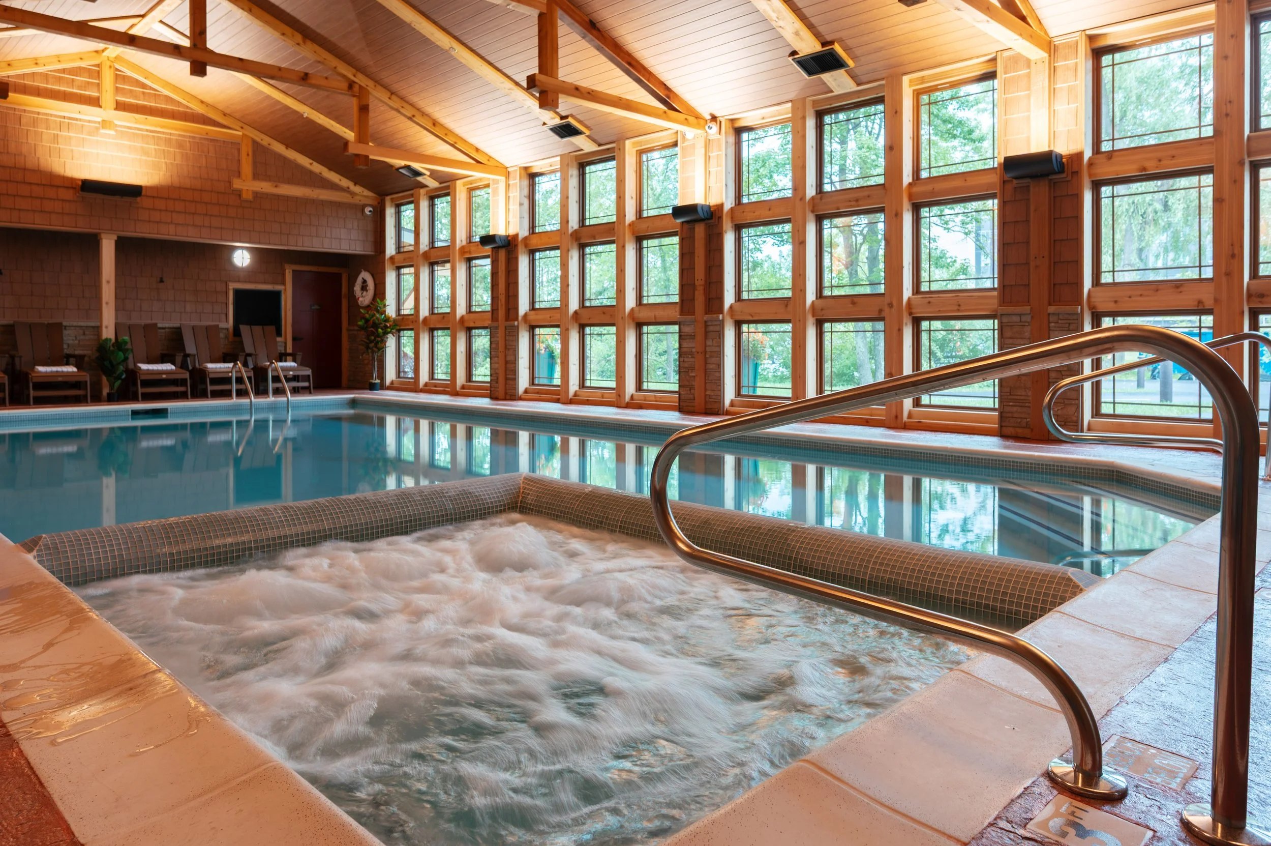 Luxury Amenities
Private beach, indoor pool, sauna, and more.