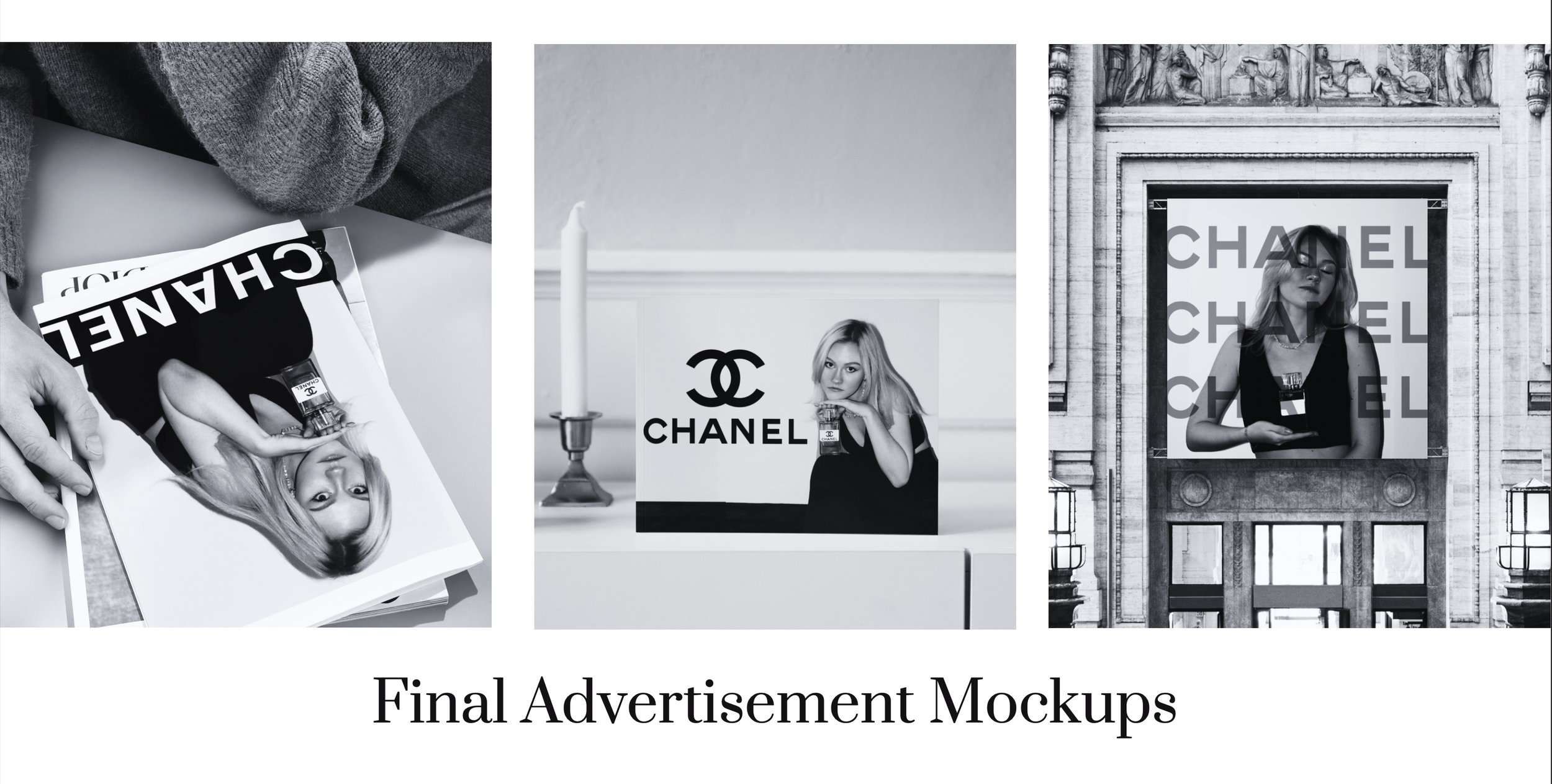 Final Advertisement Mockups