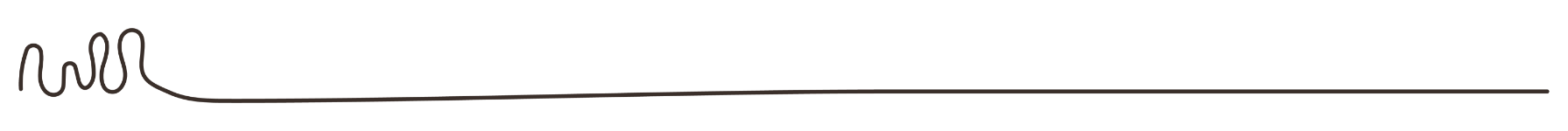 A stylized line drawing of a squirrel with a bushy tail.