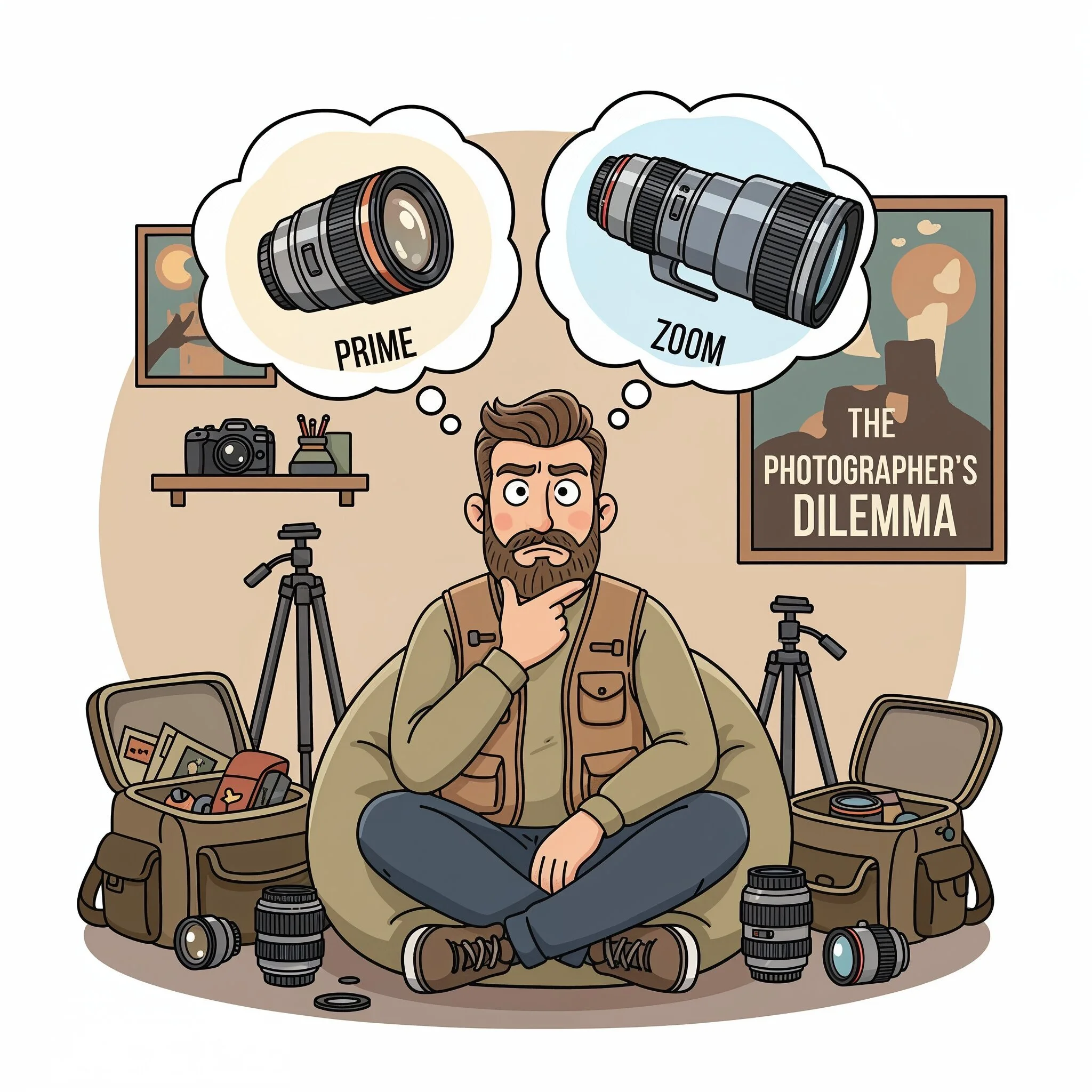 Prime vs. Zoom Lenses: Pros and Cons for Every Photographer
