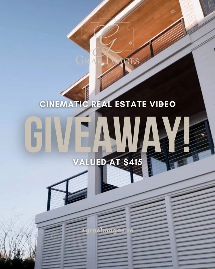 ✨ We are giving away (1) FREE Cinematic Real Estate Video to one lucky Realtor. This is perfect for that high-end/luxury listing that immediately came to mind. ✨

Our cinematic real estate videos go beyond a basic walkthrough &mdash; it tells a story