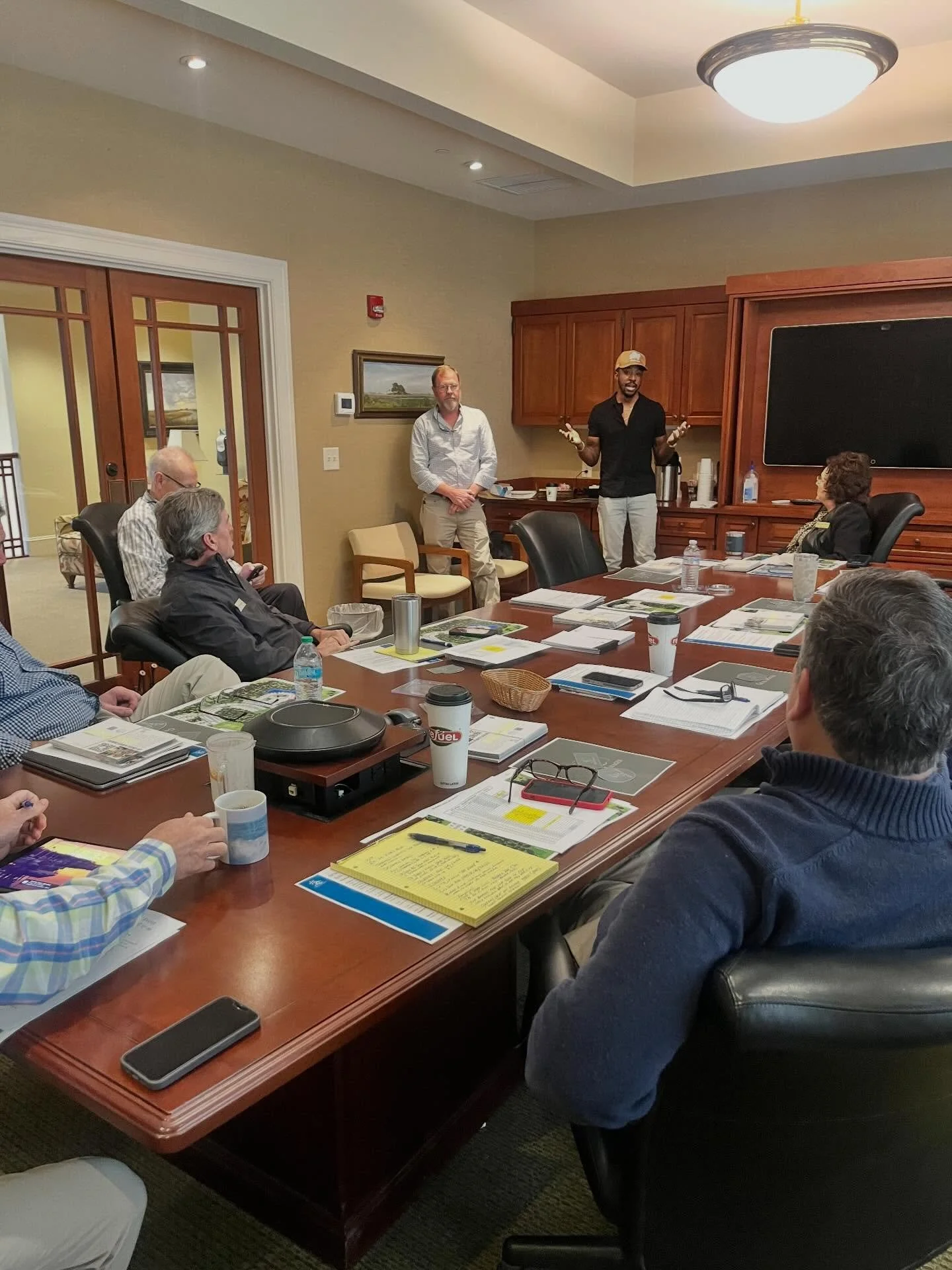 We recently got to join the folks at @brunswickforest for their weekly business meeting! We love connecting with our clients, chatting about the industry, discussing more ways to help agents &amp; ensure a smooth media experience, and doing it all ov