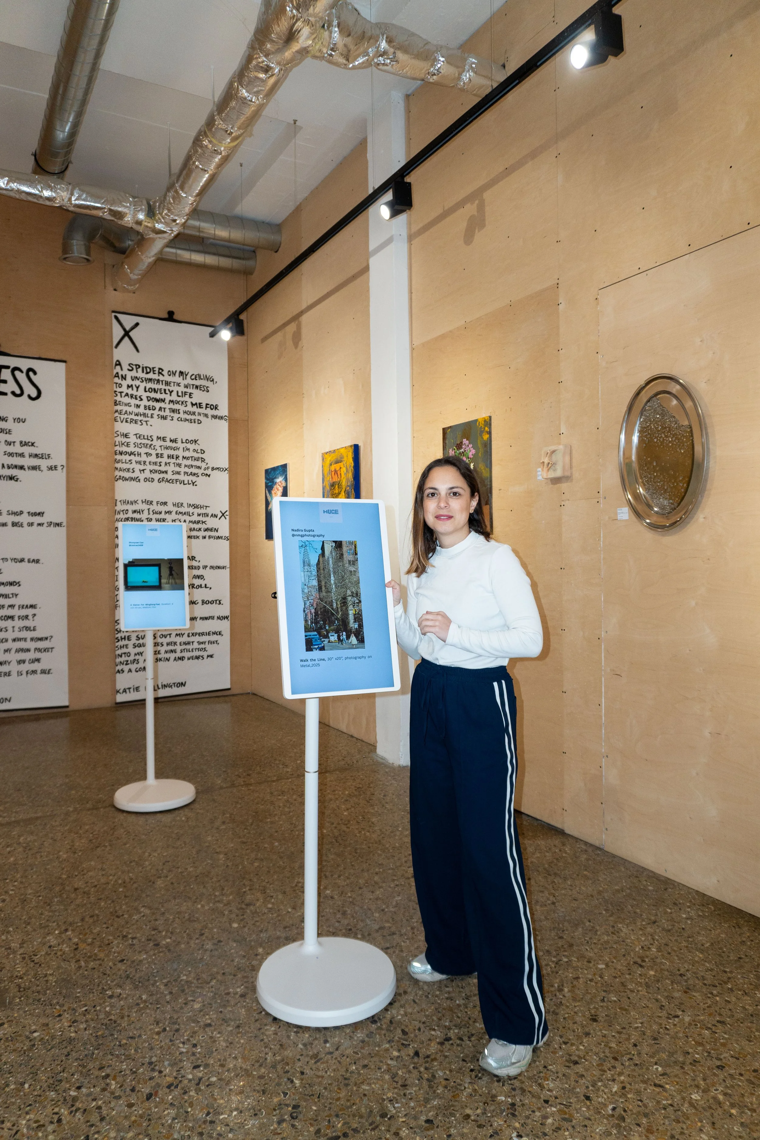 Artist Open Call: Why HUGE Gallery Gives Every Exhibiting Artist a Smart NFC Artist Card