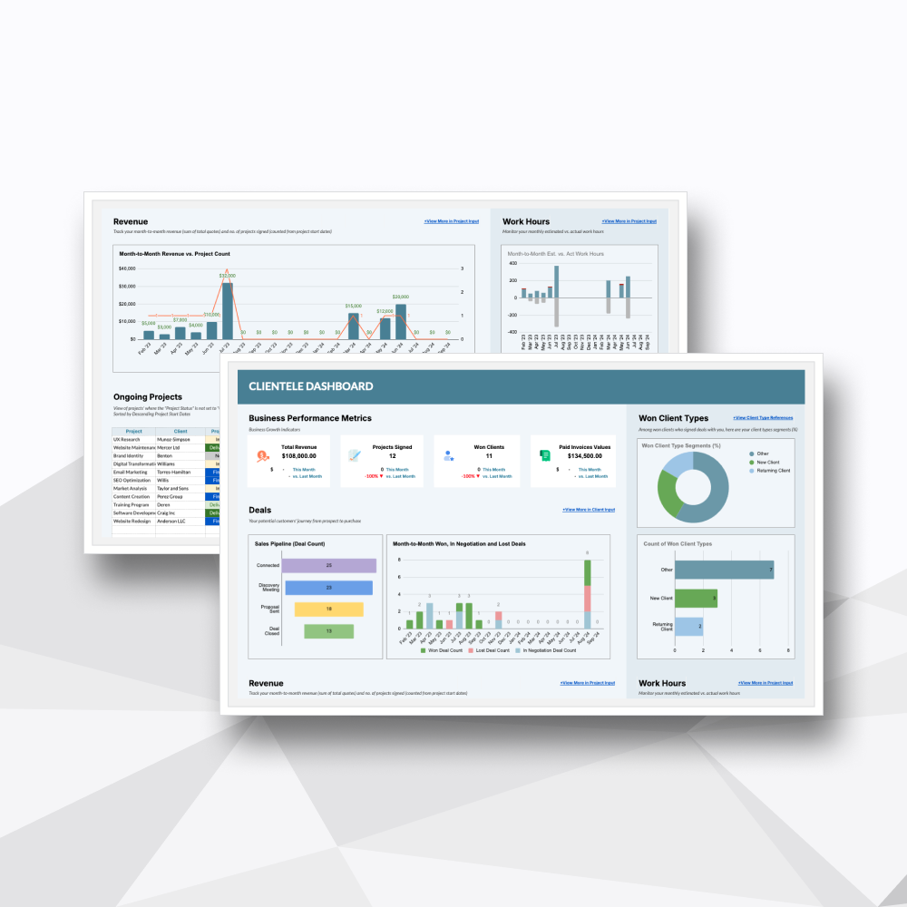 CRM Client Portal: Your Outreach & Sales Tracker