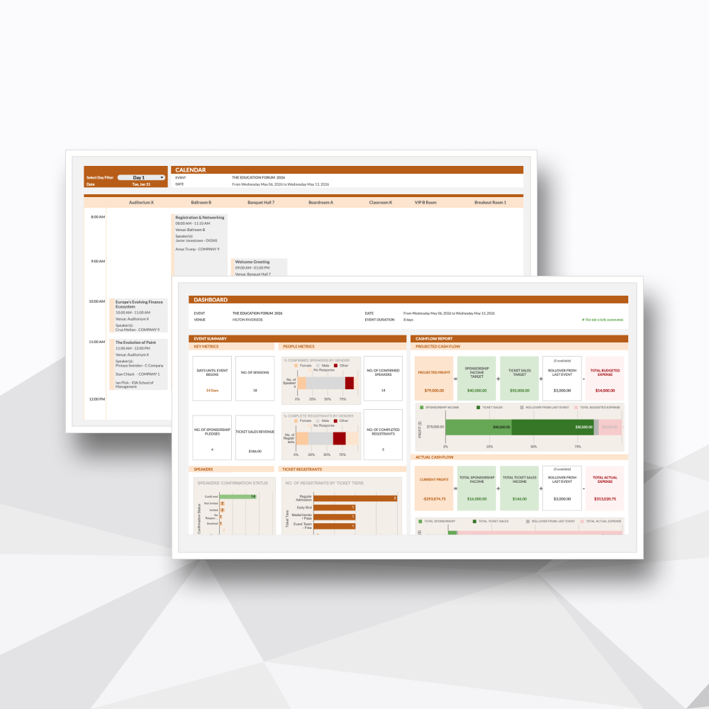 Large Event & Conference Planner