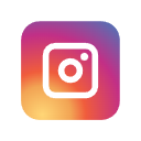 Instagram logo with a colorful gradient background