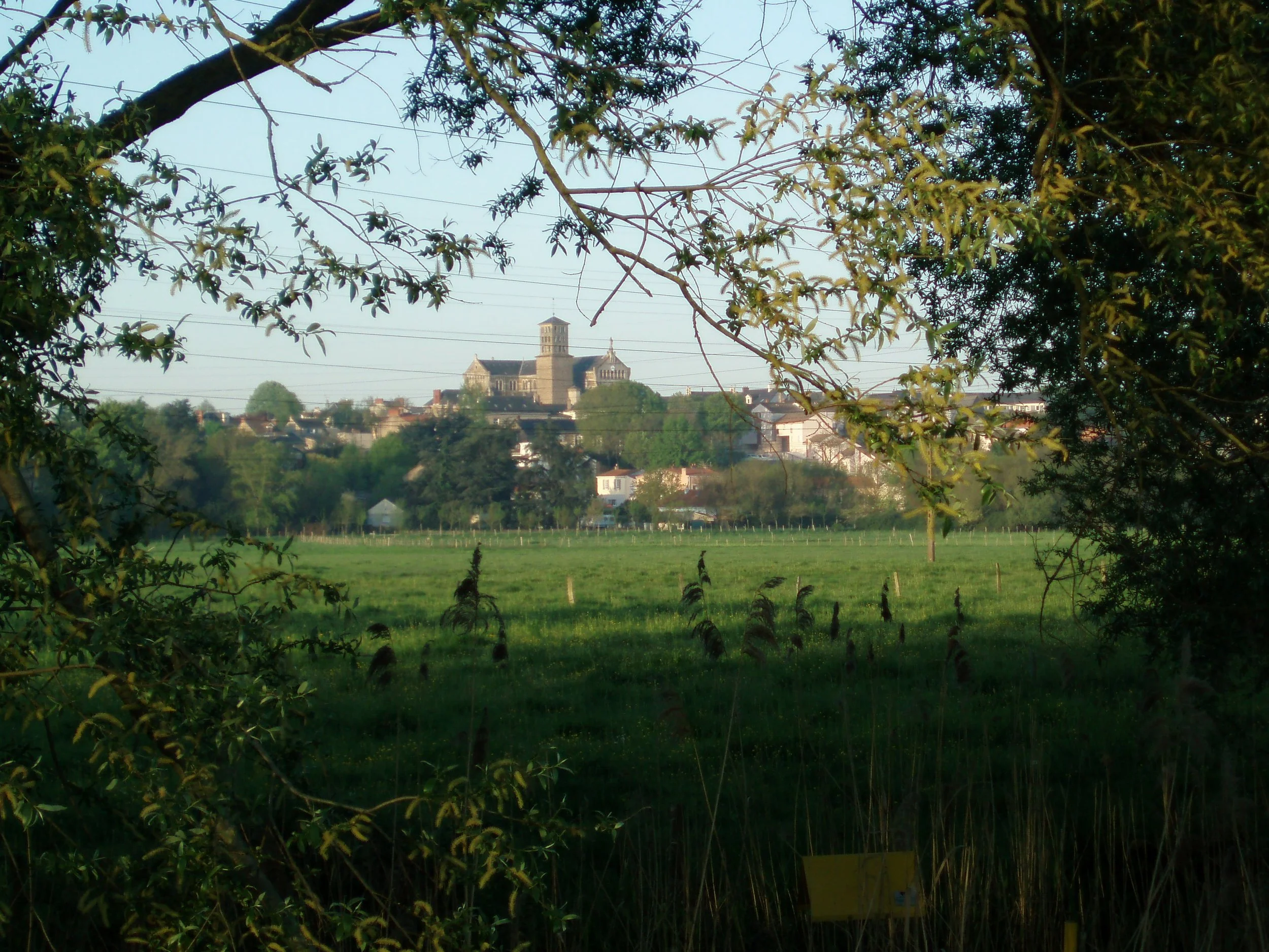 vue d'un paysage de la campagne bouguenaisienne