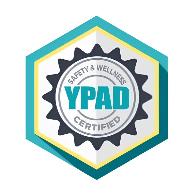 YPAD Safety & Wellness Certified Badge