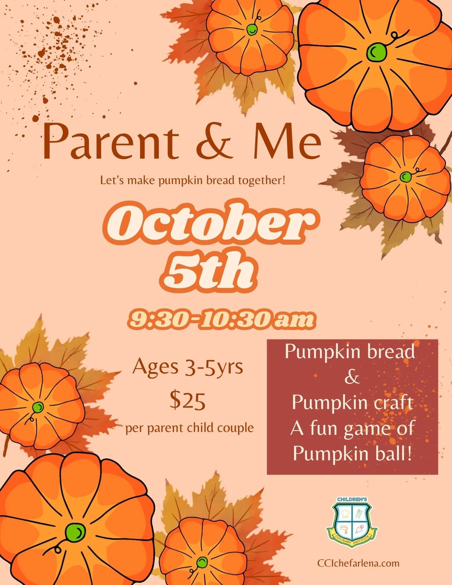 Parent and Me  October 5th 2026