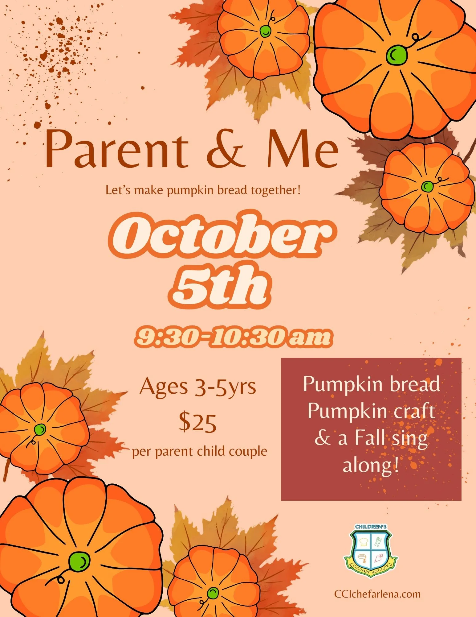 Parent and Me  October 5th 2026