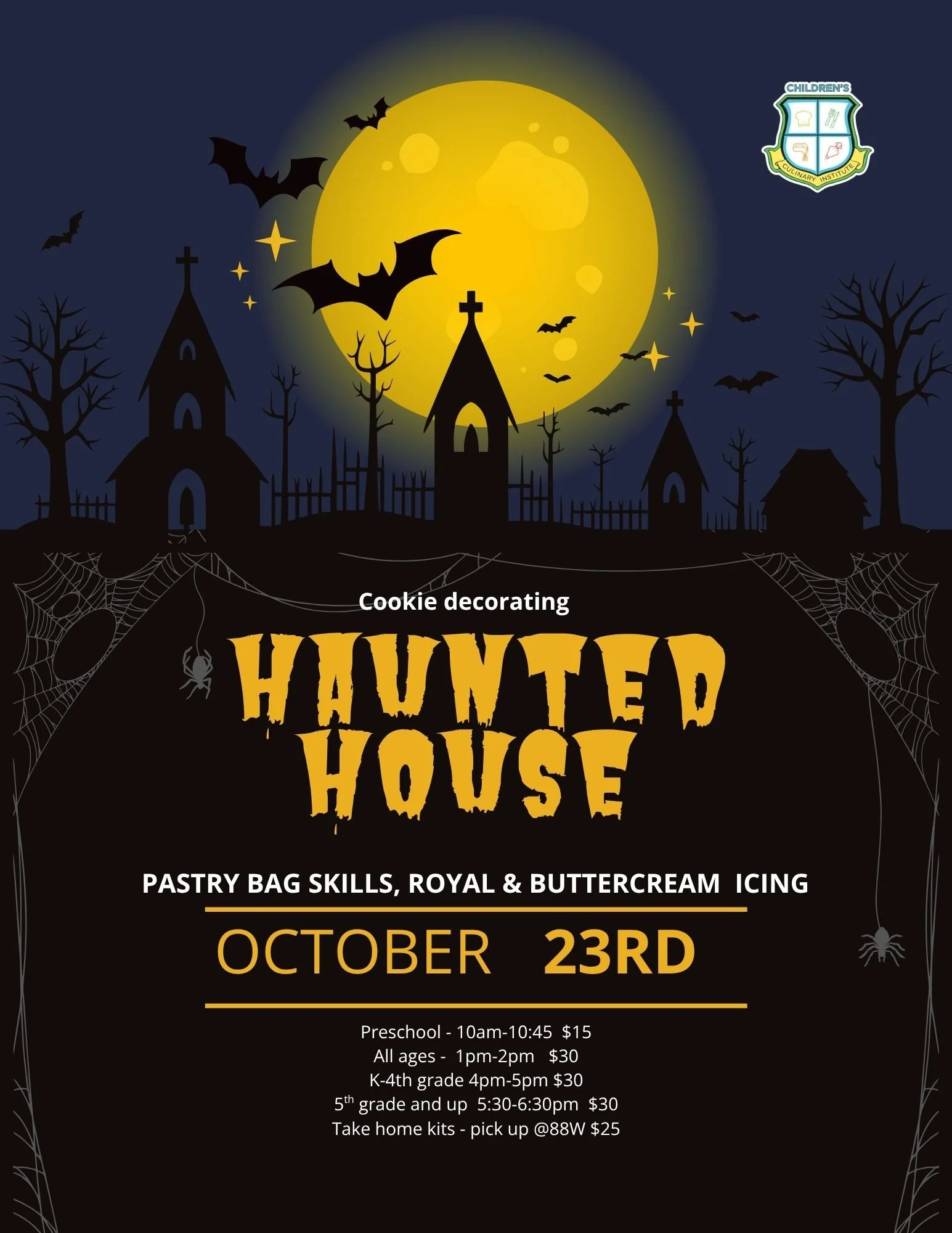 Haunted House Cookie Clinic