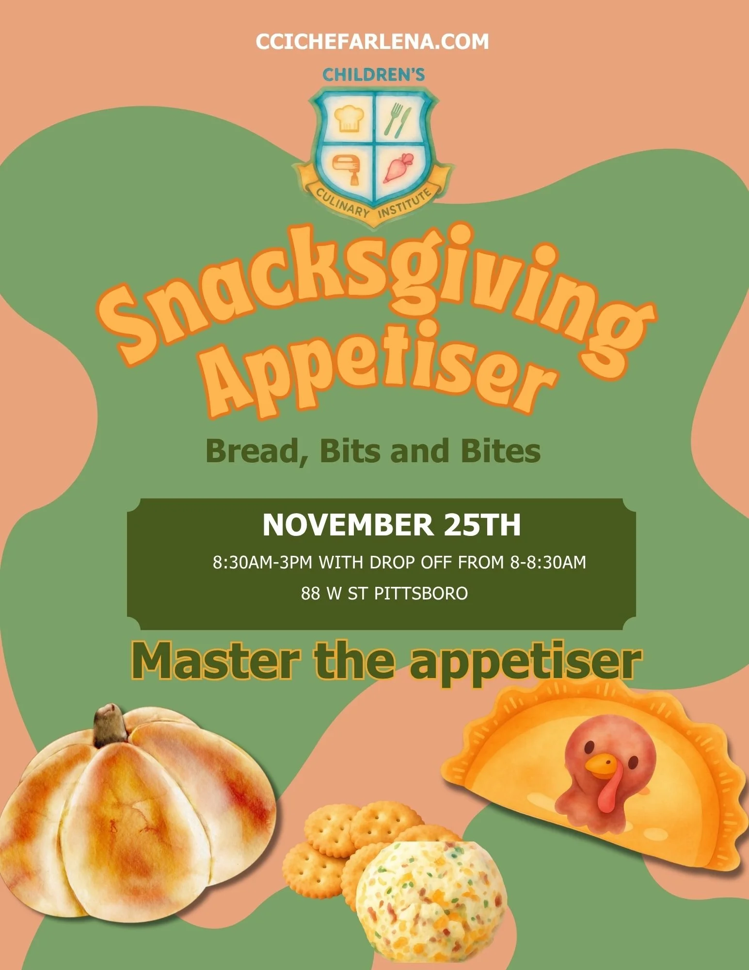 Snacksgiving Master the appetiser