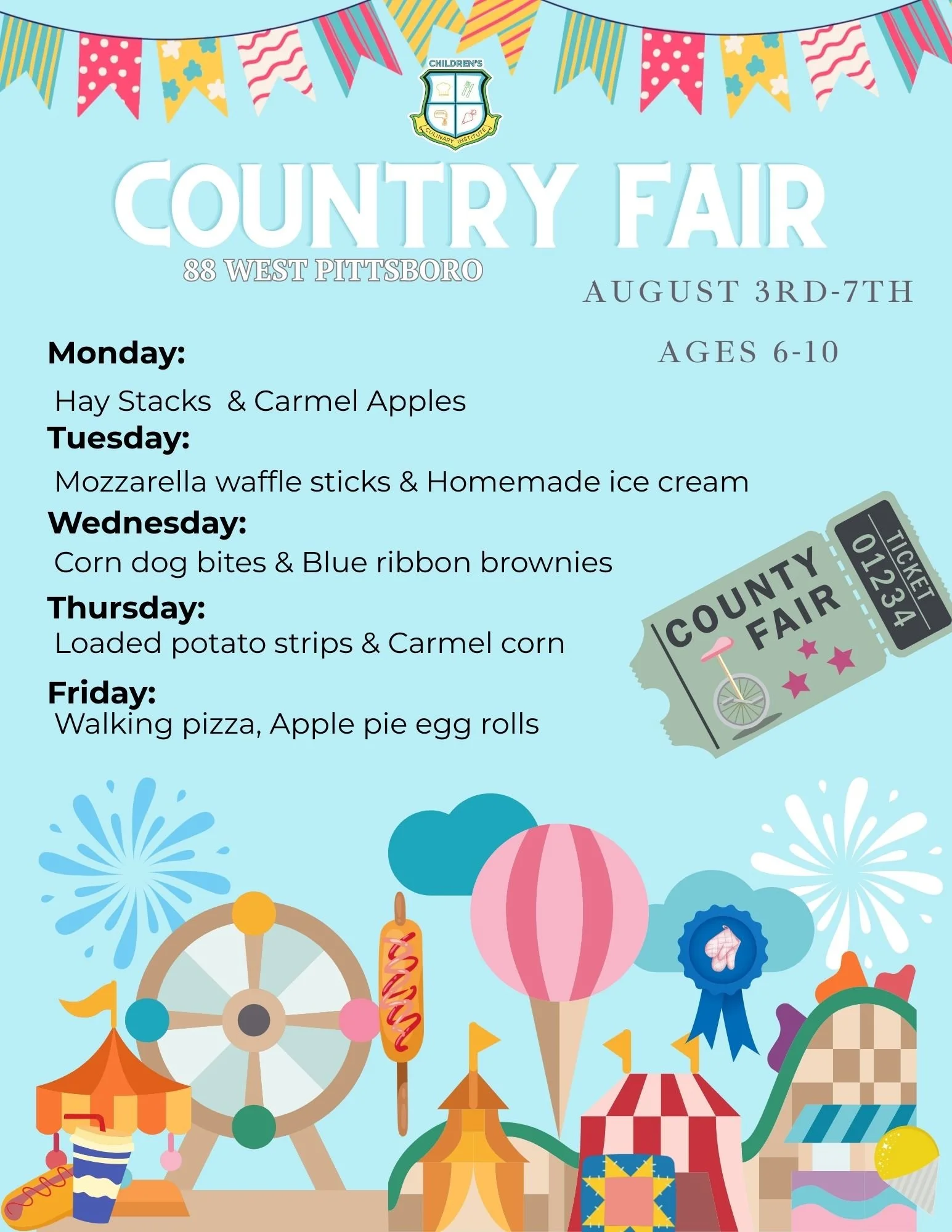 County Fair Summer Camp 2026