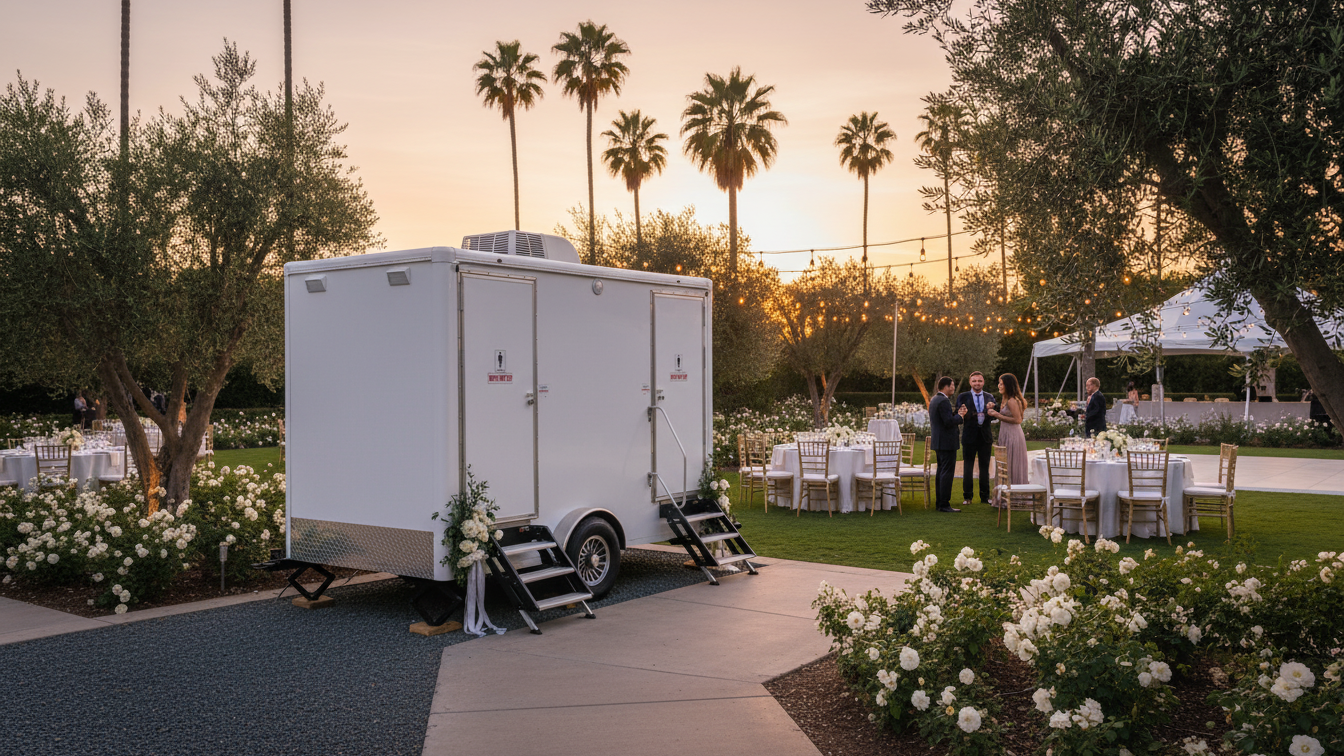 Los Angeles restroom trailer rental