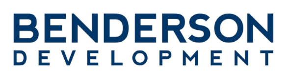 Benderson Development logo in blue text on a white background.