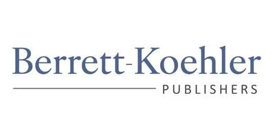 Berrett-Koehler Publishers logo in dark blue text on a white background.