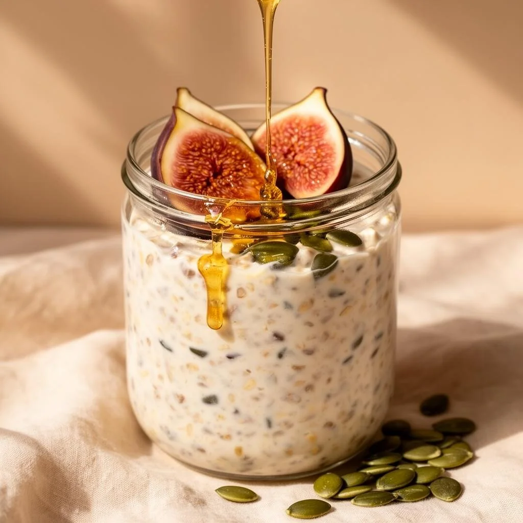 Overnight Oats with Figs
