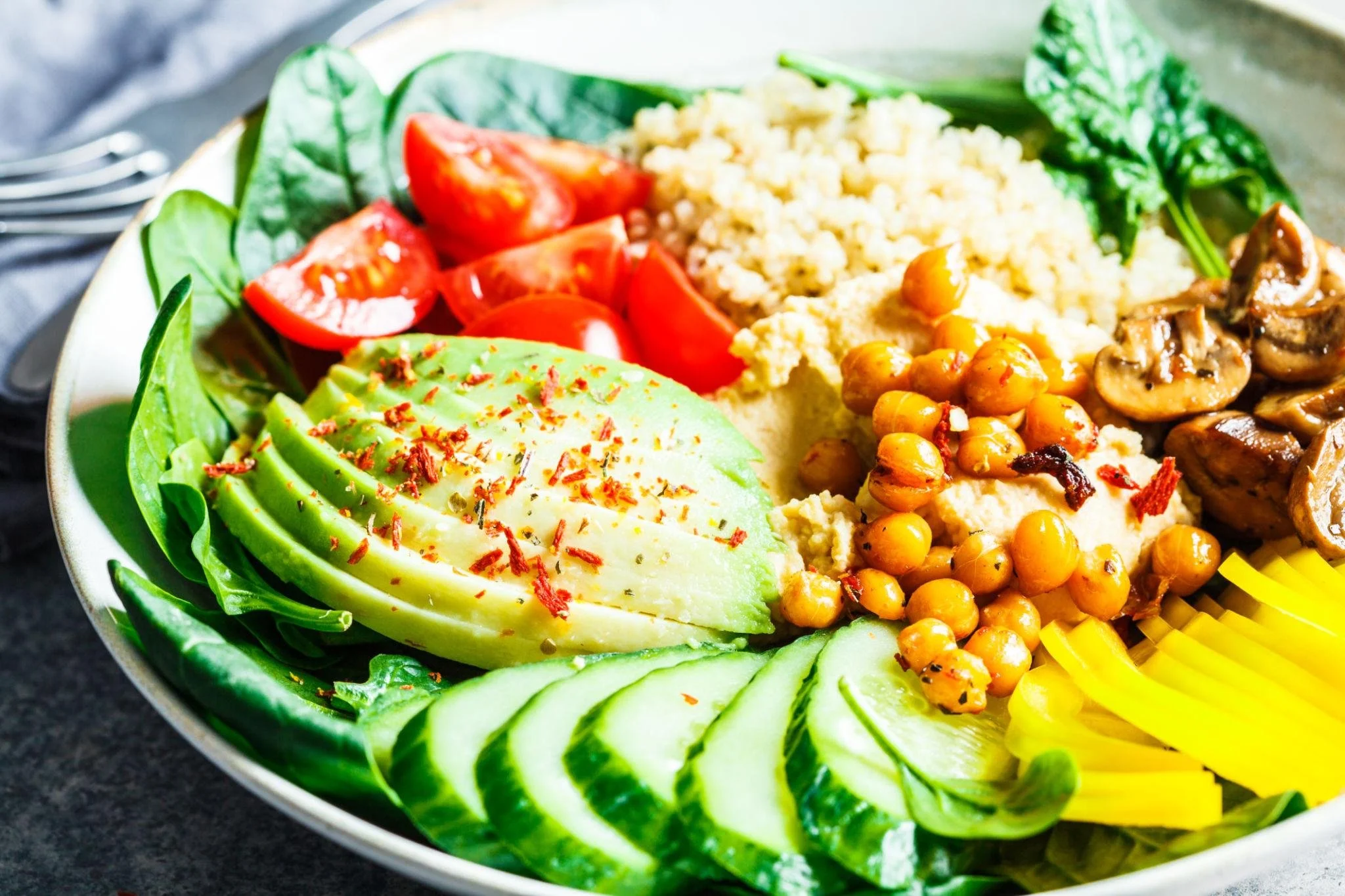 Chickpea Power Bowl