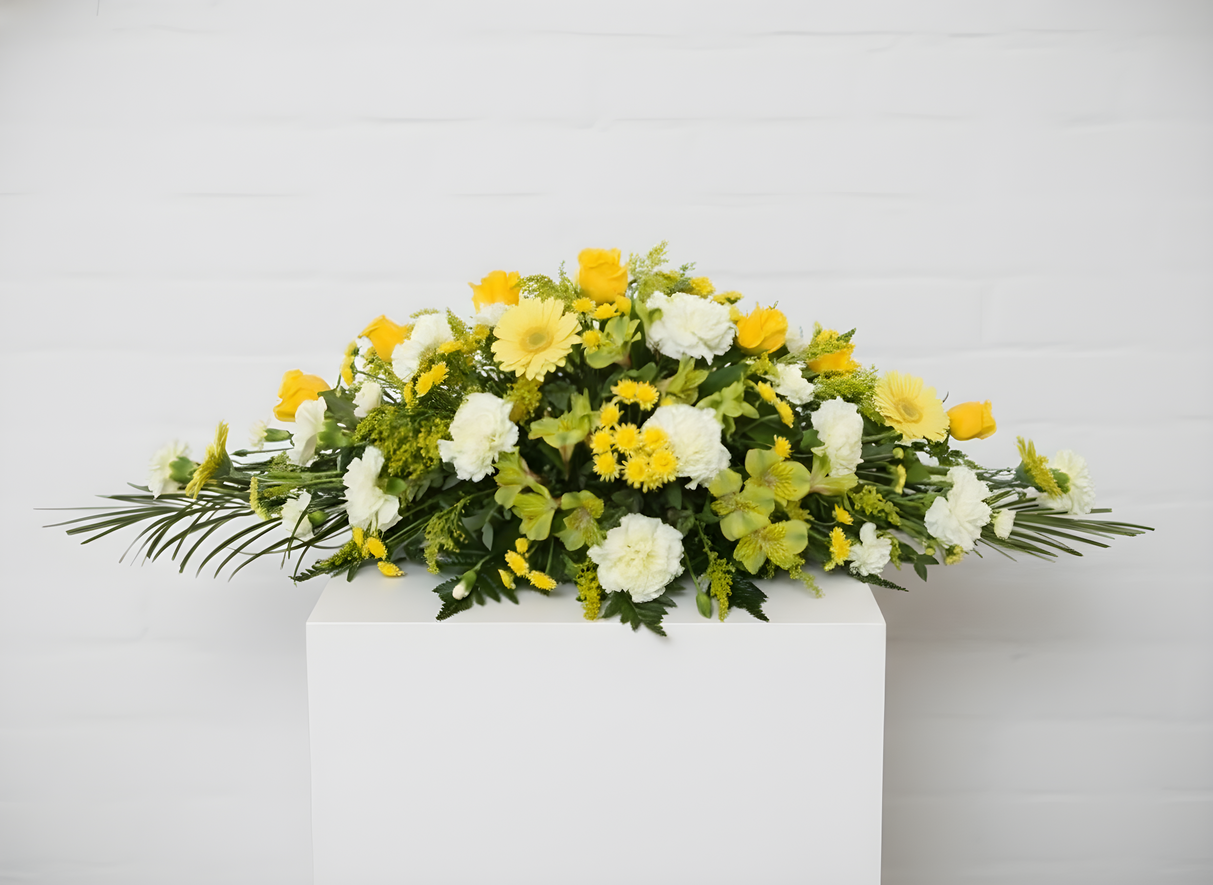 Yellow Casket Spray