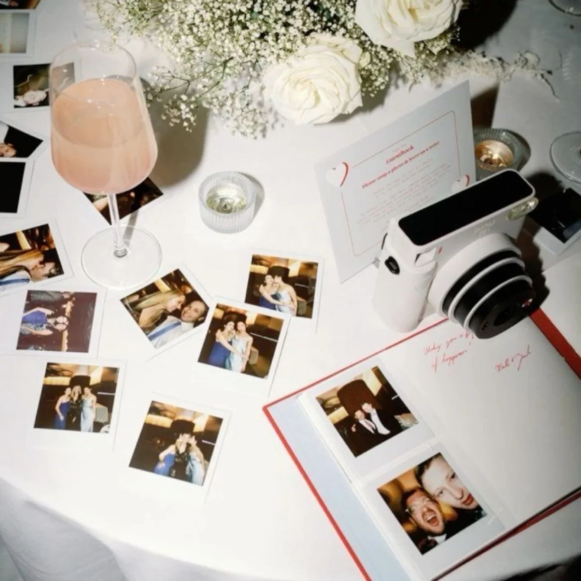 Photo guestbooks are such a fun way to capture the night &amp; engage your guests in a cute activity you&rsquo;ll cherish forever 🤍

#weddingplanning #newjersey