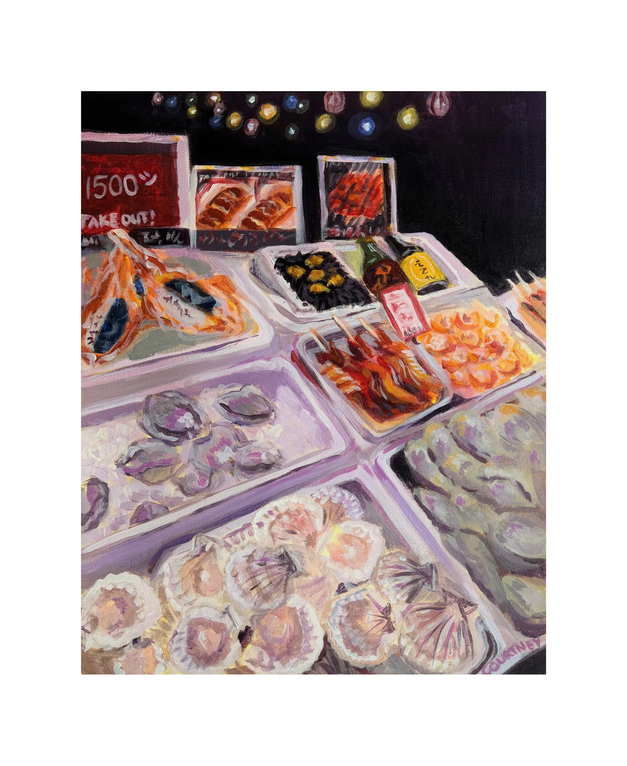 "Night Stalls" - Archival Print