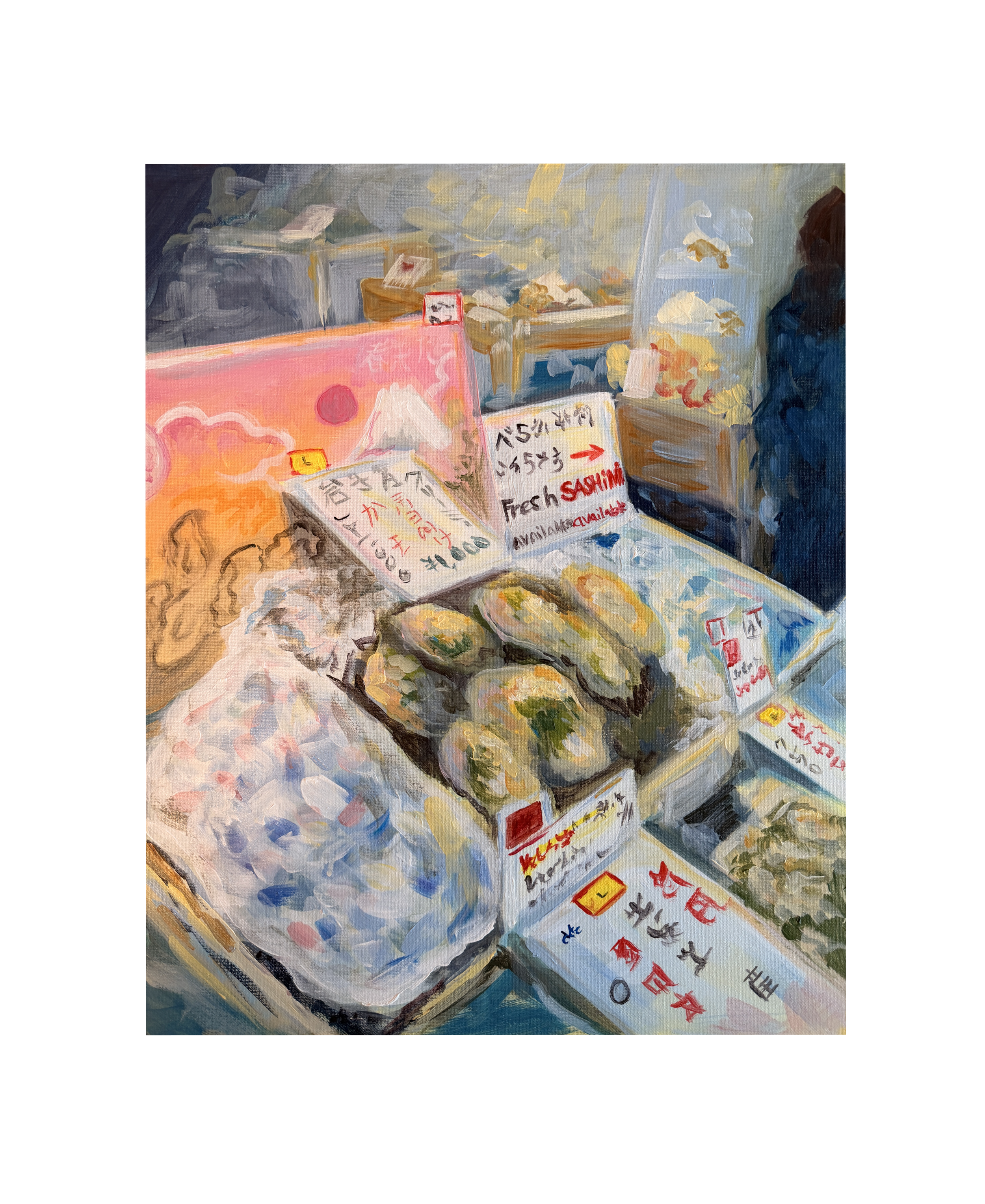 "Dusk Stalls" - Archival Print