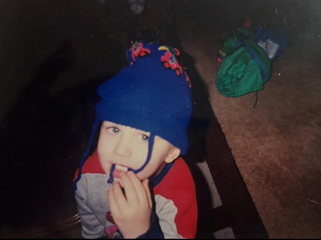 Collin Fearns as a kid