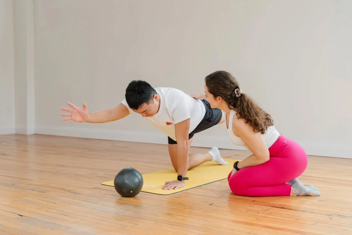 At The Movement Studio, we believe movement is more than a workout &mdash; it&rsquo;s a way to connect with your body, your breath, and the people around you.
&bull;
This is a studio where movement is empowering, inclusive, and human.
This is a place