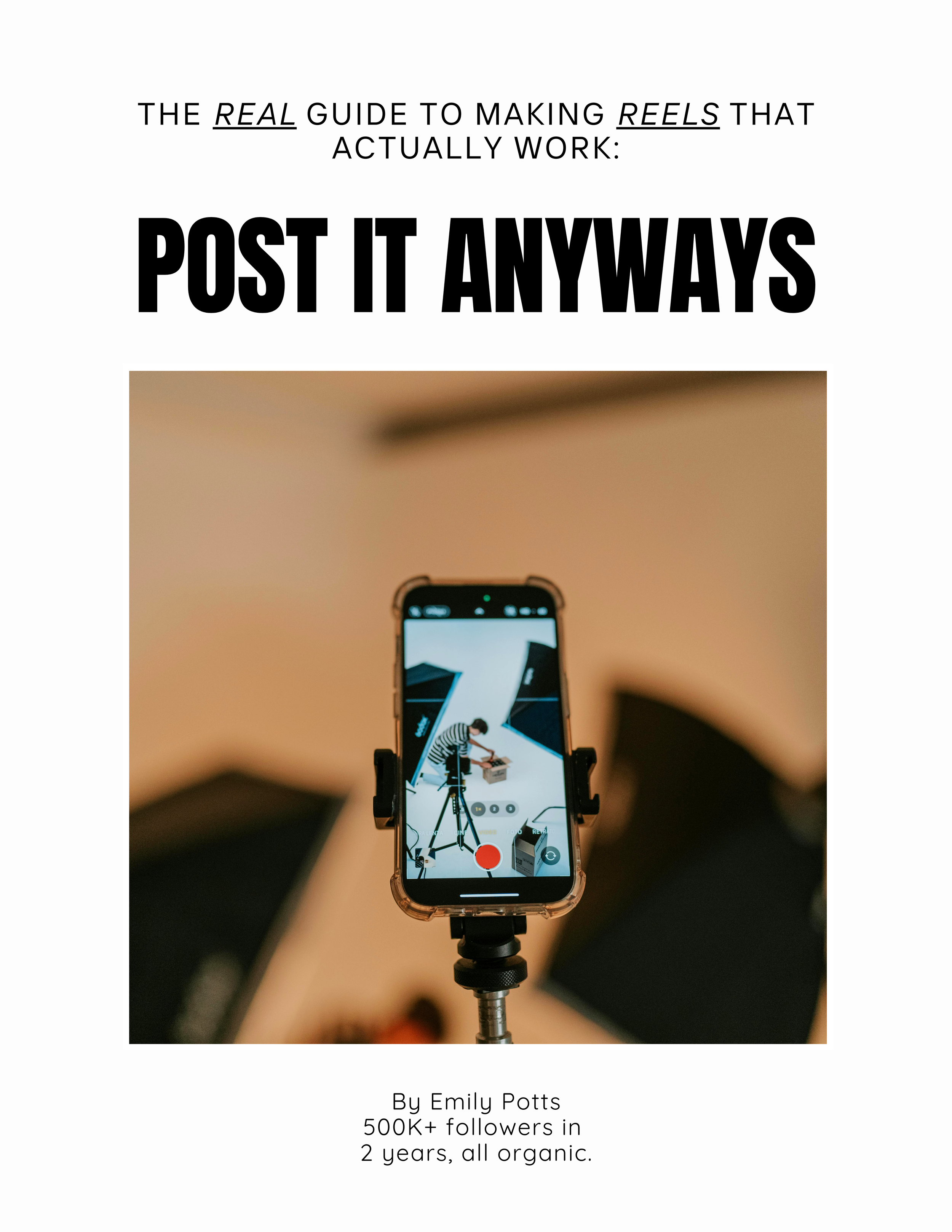 SOCIAL MEDIA REEL GUIDE