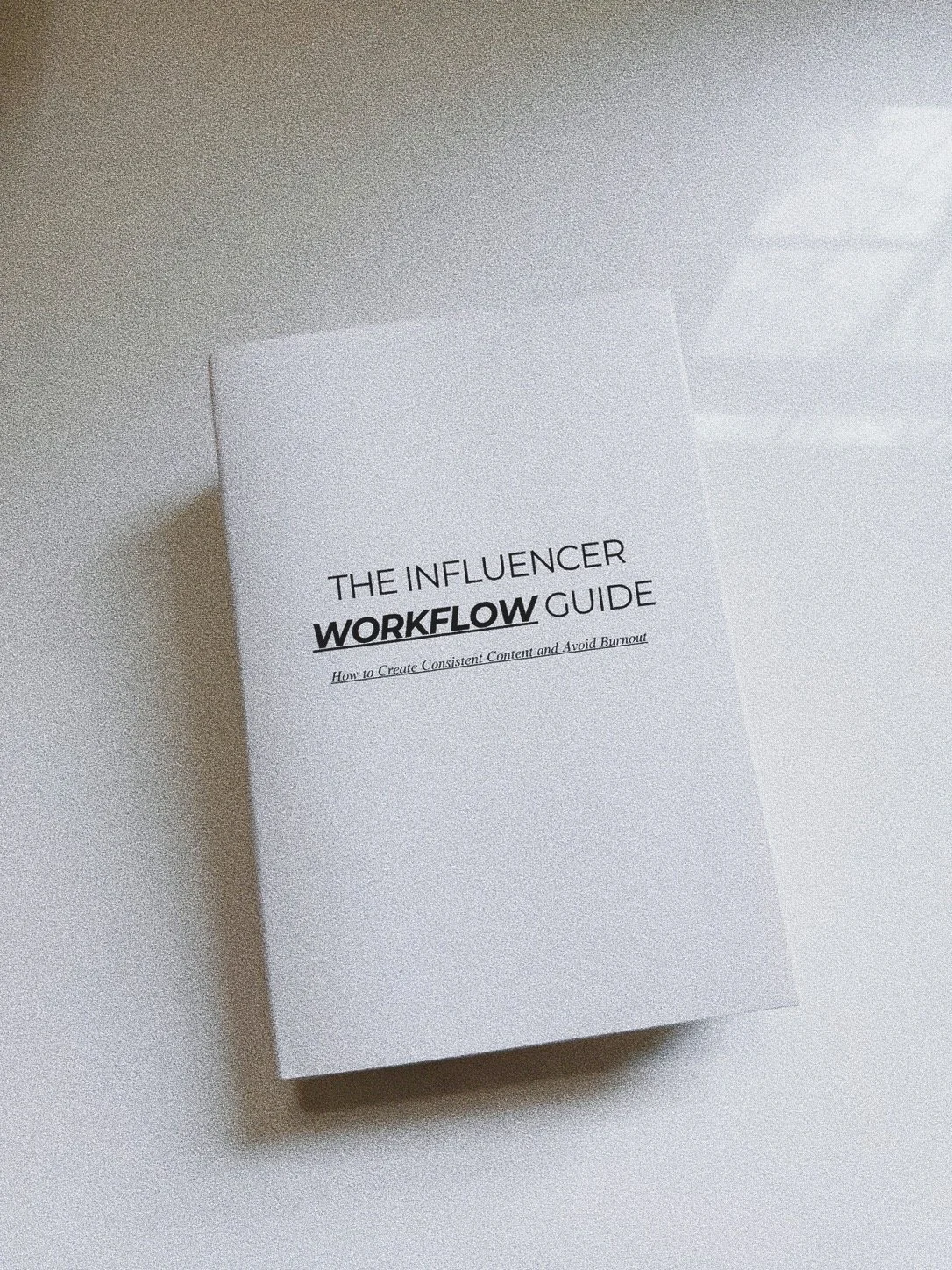 Influencer Workflow Guide
