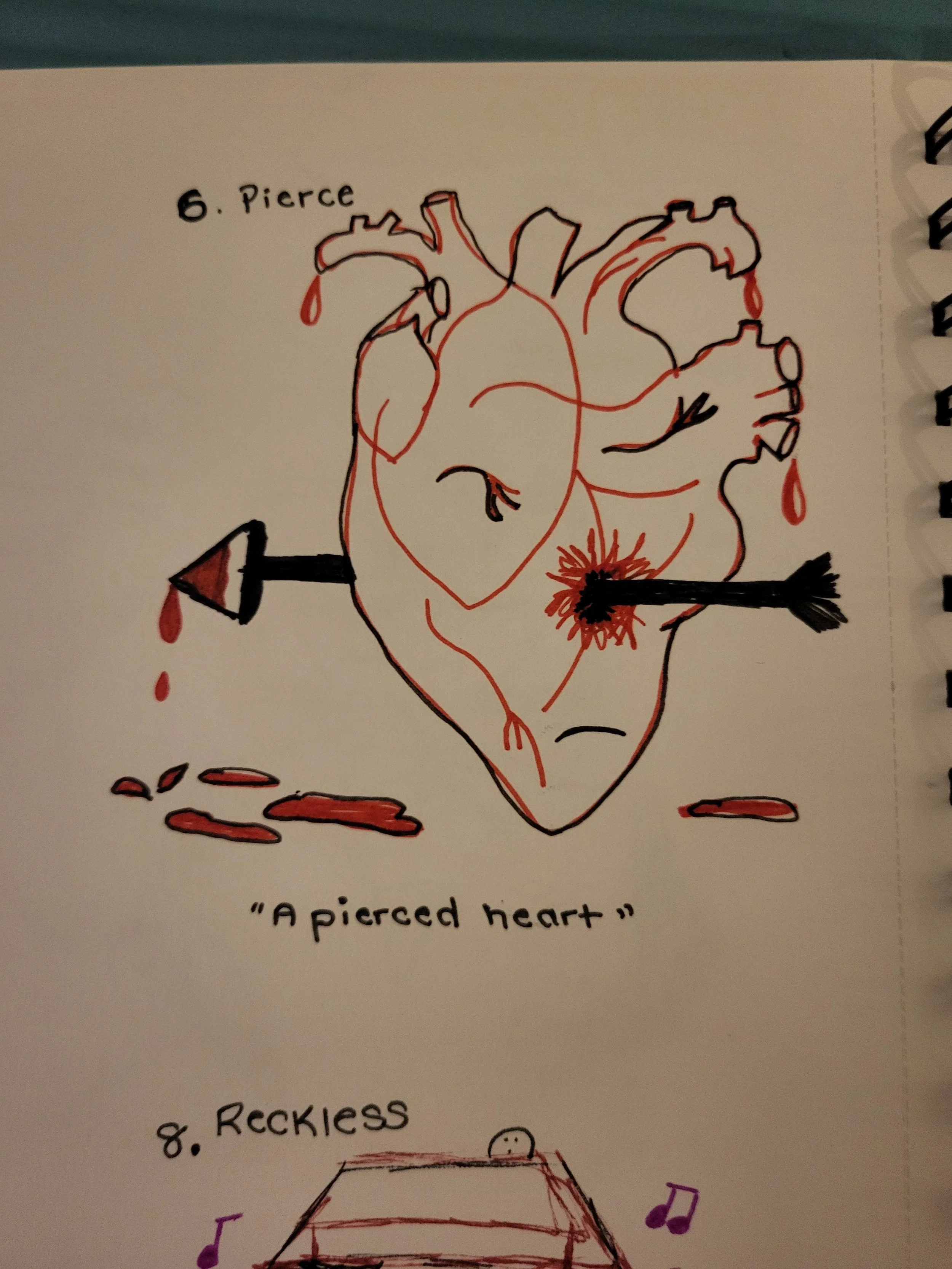 When you're going through a rough time...(Inktober 2025)