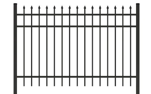 Chicago Style Aluminum Fence