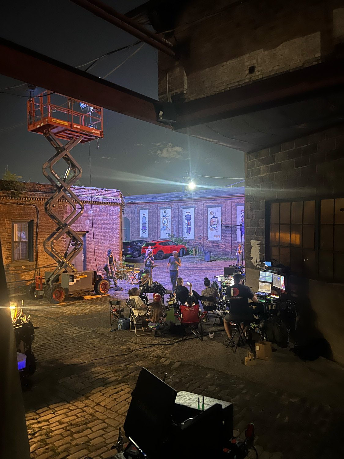 Behind the Scenes Filming