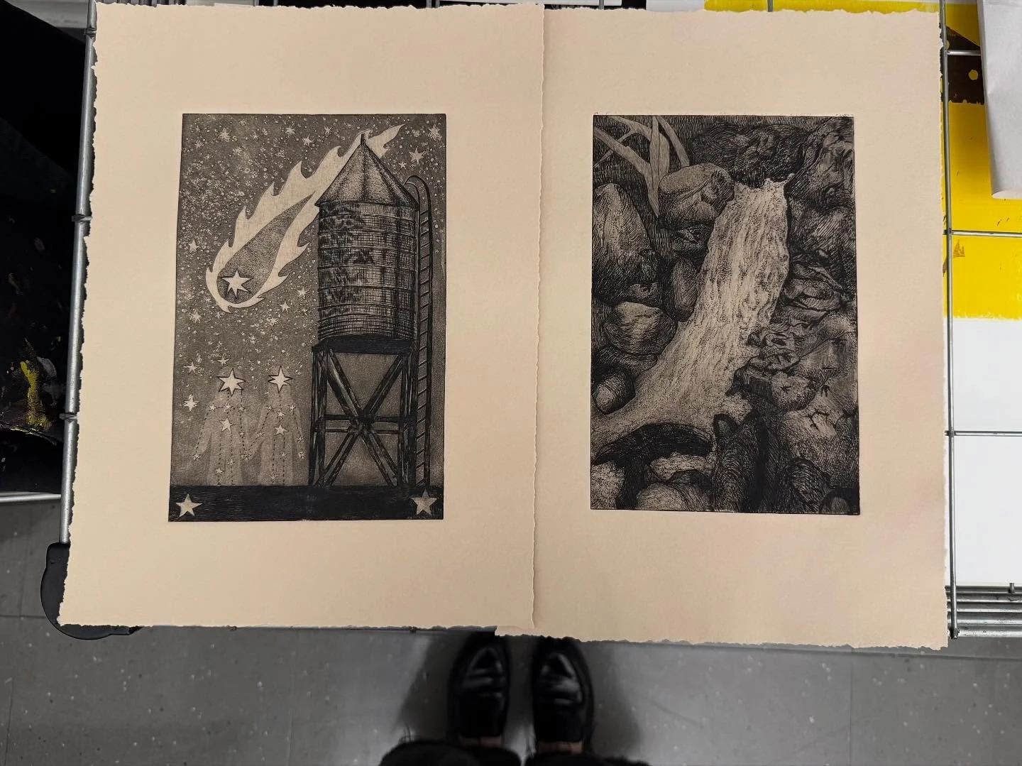 Etching &amp; sketching ⭐️