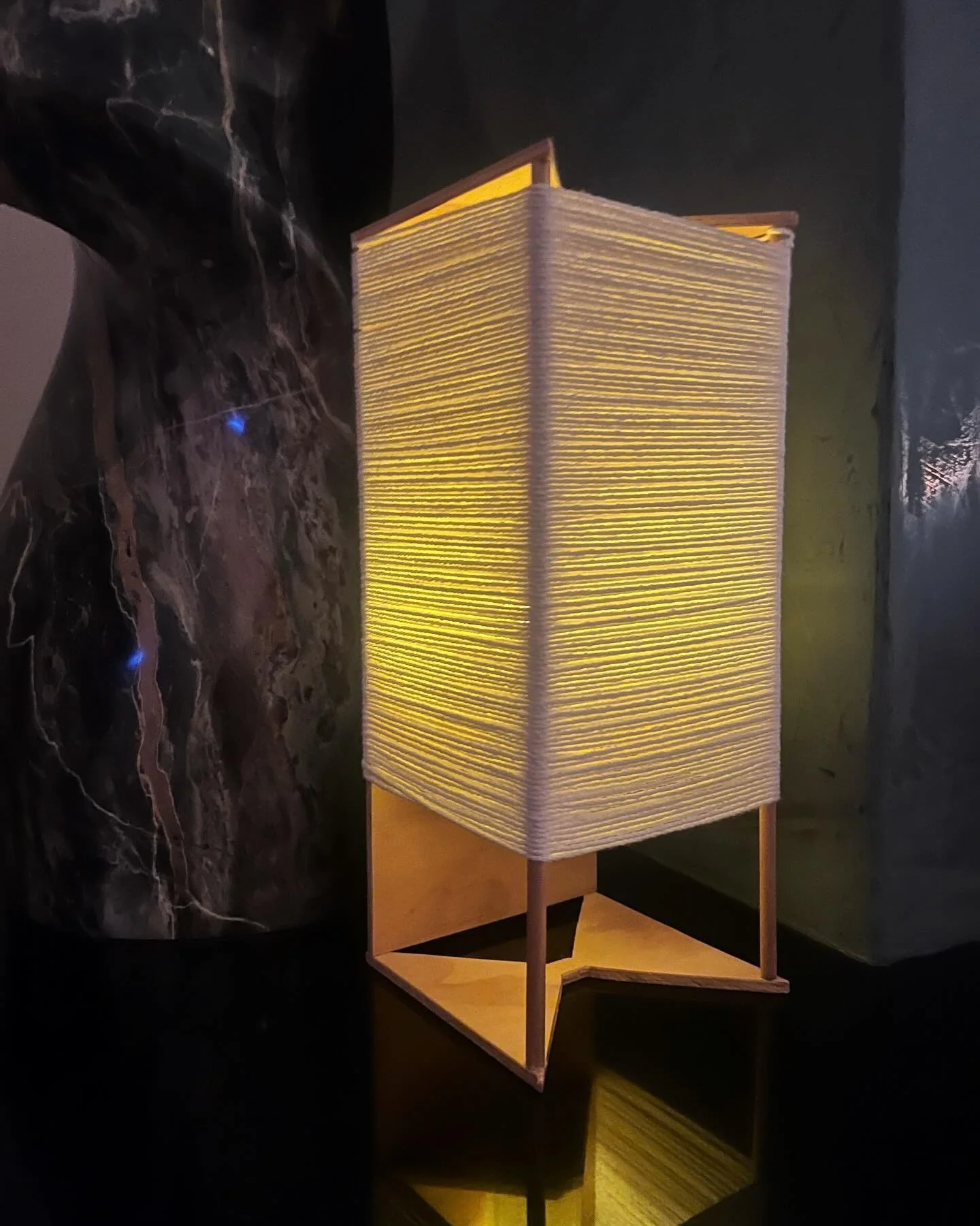 The first lamp I ever made!