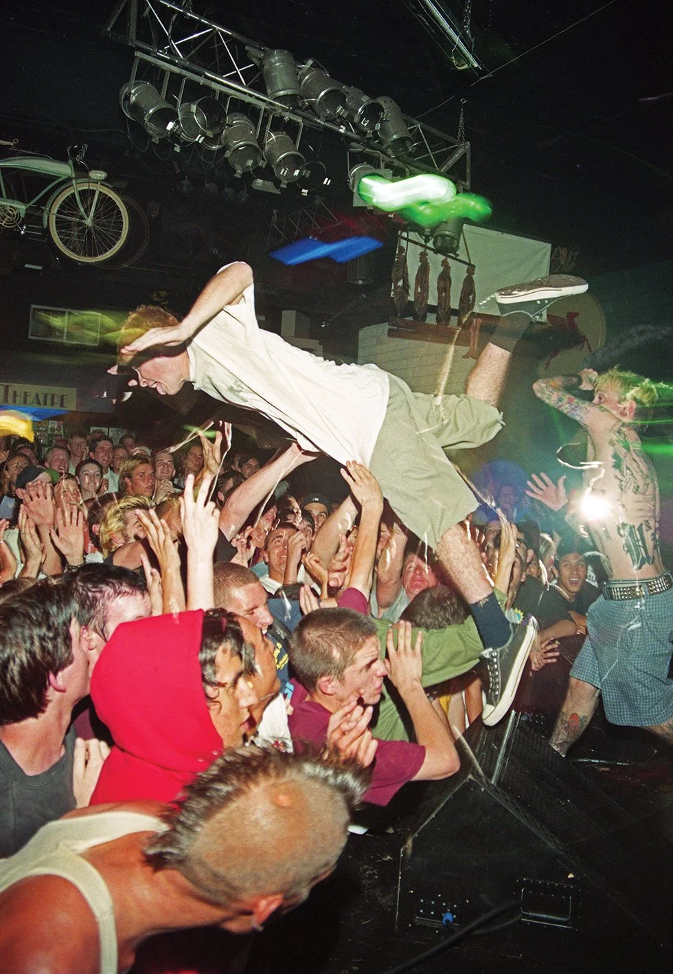 Avail at the Showcase Theatre, 1997. Photo by Zach Cordner