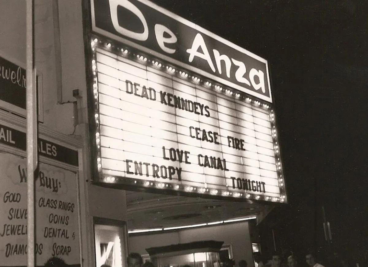 Dead Kennedys De Anza Marquee