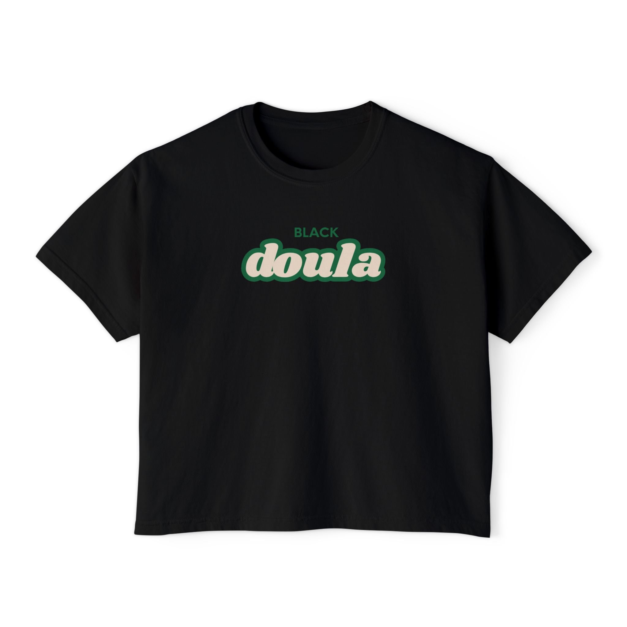 Black Doula | Women's Boxy Tee